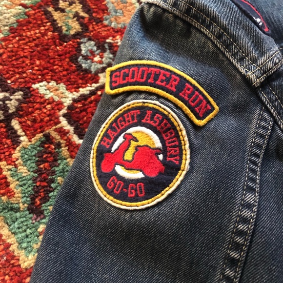 Levi Grateful Dead Distressed Denim Jacket - Picture 6 of 7